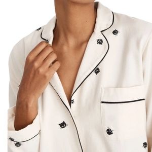 EUC Madewell Cat Person Bedtime Nightshirt